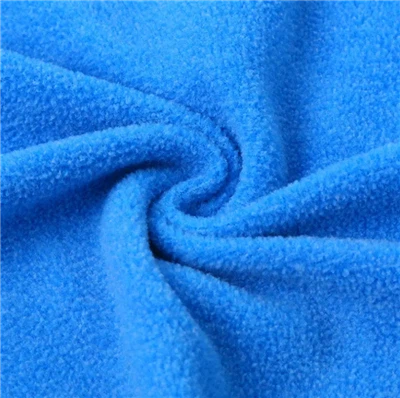 Sherpa Boucle Fleece Fabric Two Side Brush